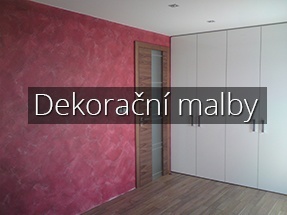 Dekorační malířské práce - Malby Vladimír Fišer